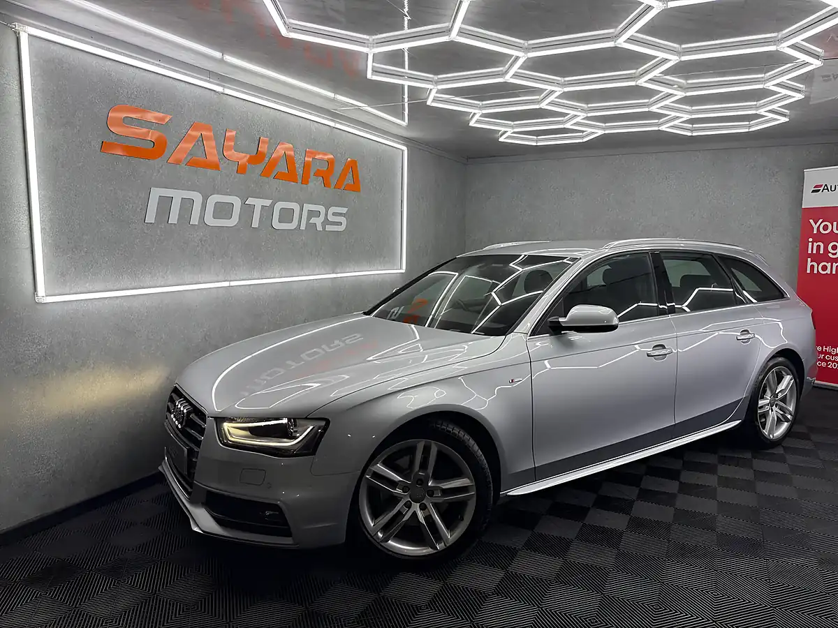 Used 2015 Audi A4 Avant S Line Silver - Front View