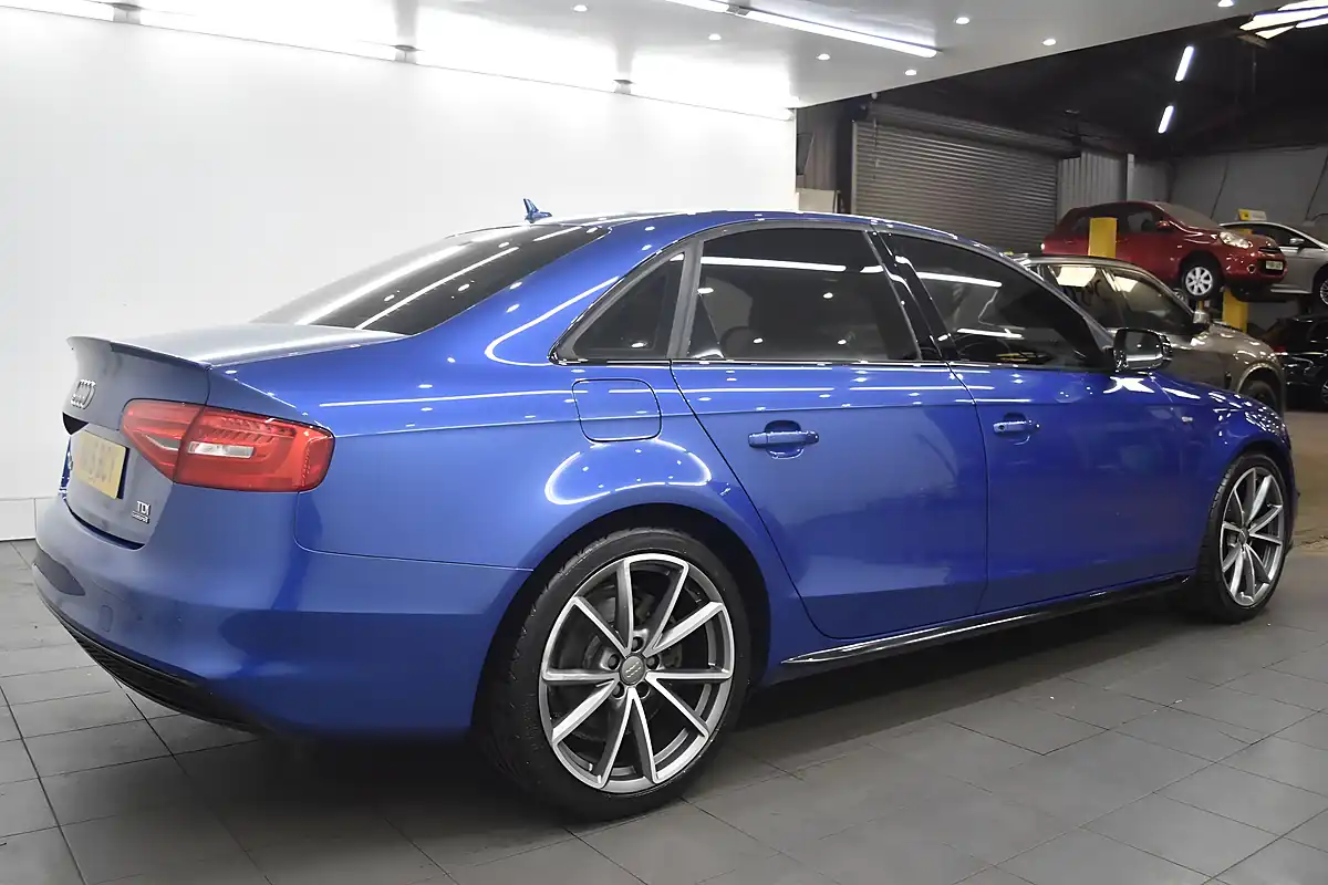 Used 2015 Audi A4 Black Edition Plus Sprint Blue Metallic - Interior and Exterior details 10