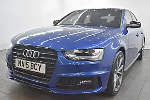 Used 2015 Audi A4 Black Edition Plus Sprint Blue Metallic - Interior and Exterior details 17