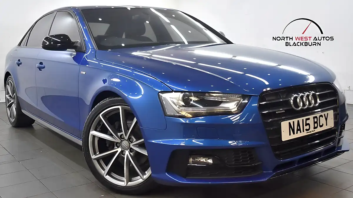 Used 2015 Audi A4 Black Edition Plus Sprint Blue Metallic - Interior and Exterior details 2