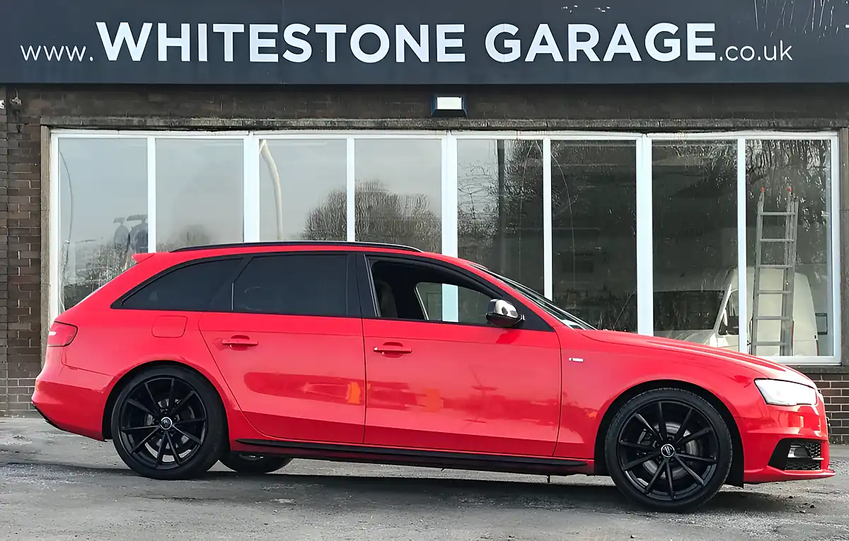 Used 2015 Audi A4 Black Edition S-Line Misano Red - Interior and Exterior details 4