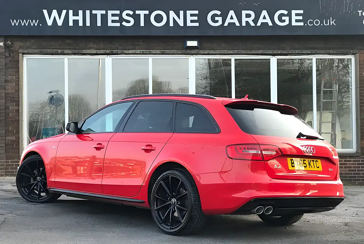Used 2015 Audi A4 Black Edition S-Line Misano Red - Interior and Exterior details 6