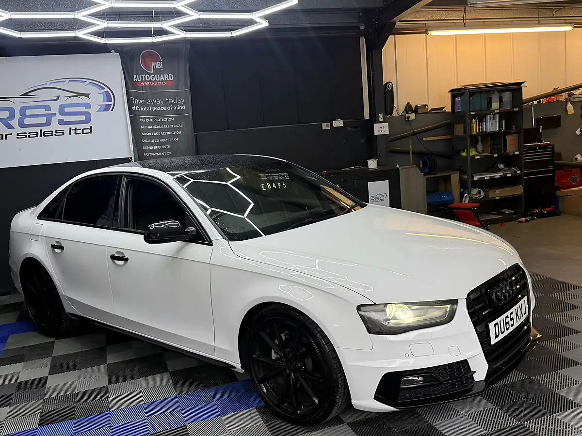 Used 2015 Audi A4 S Line Black Edition White - Interior and Exterior details 10