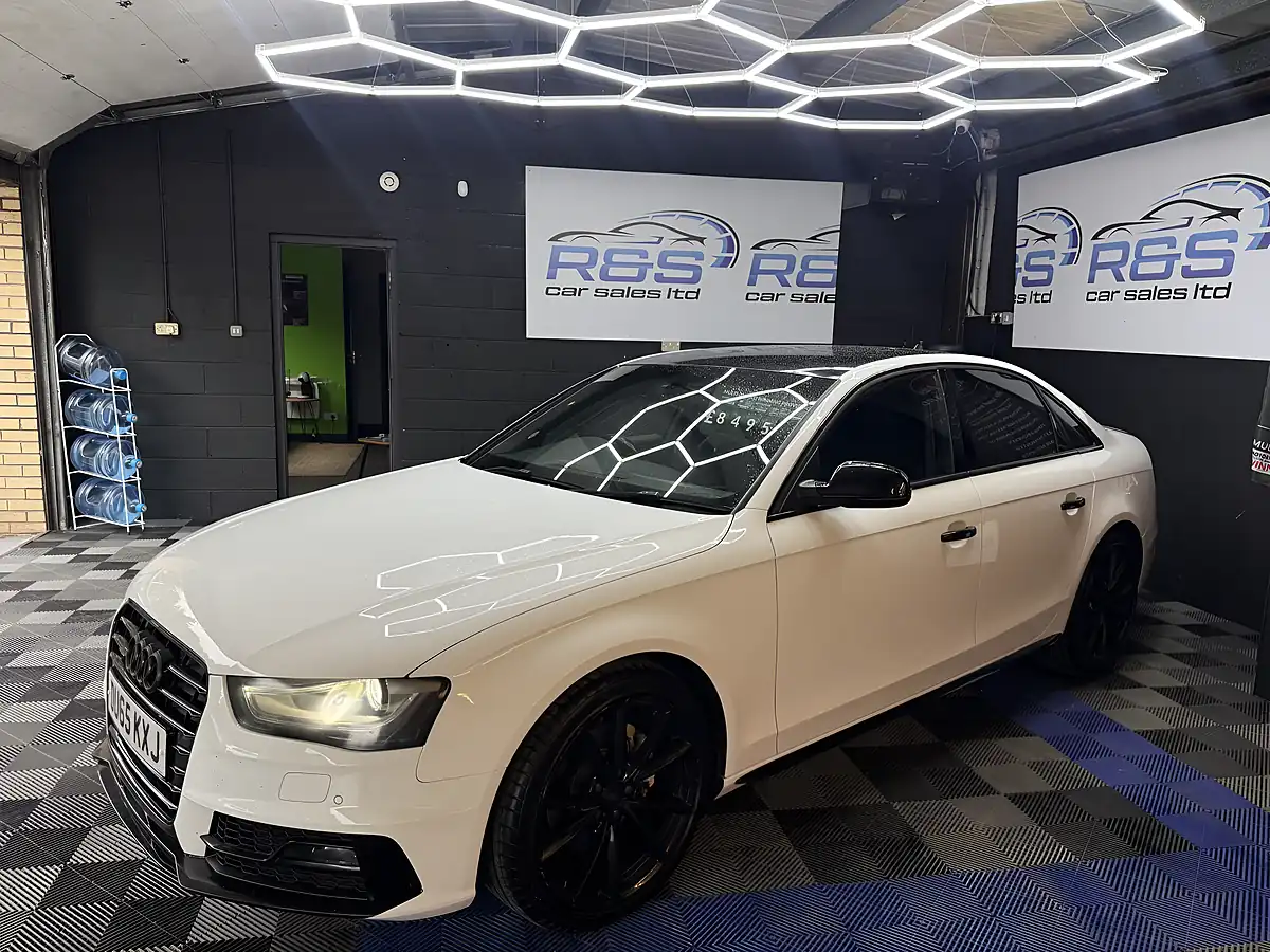 Used 2015 Audi A4 S Line Black Edition White - Interior and Exterior details 12