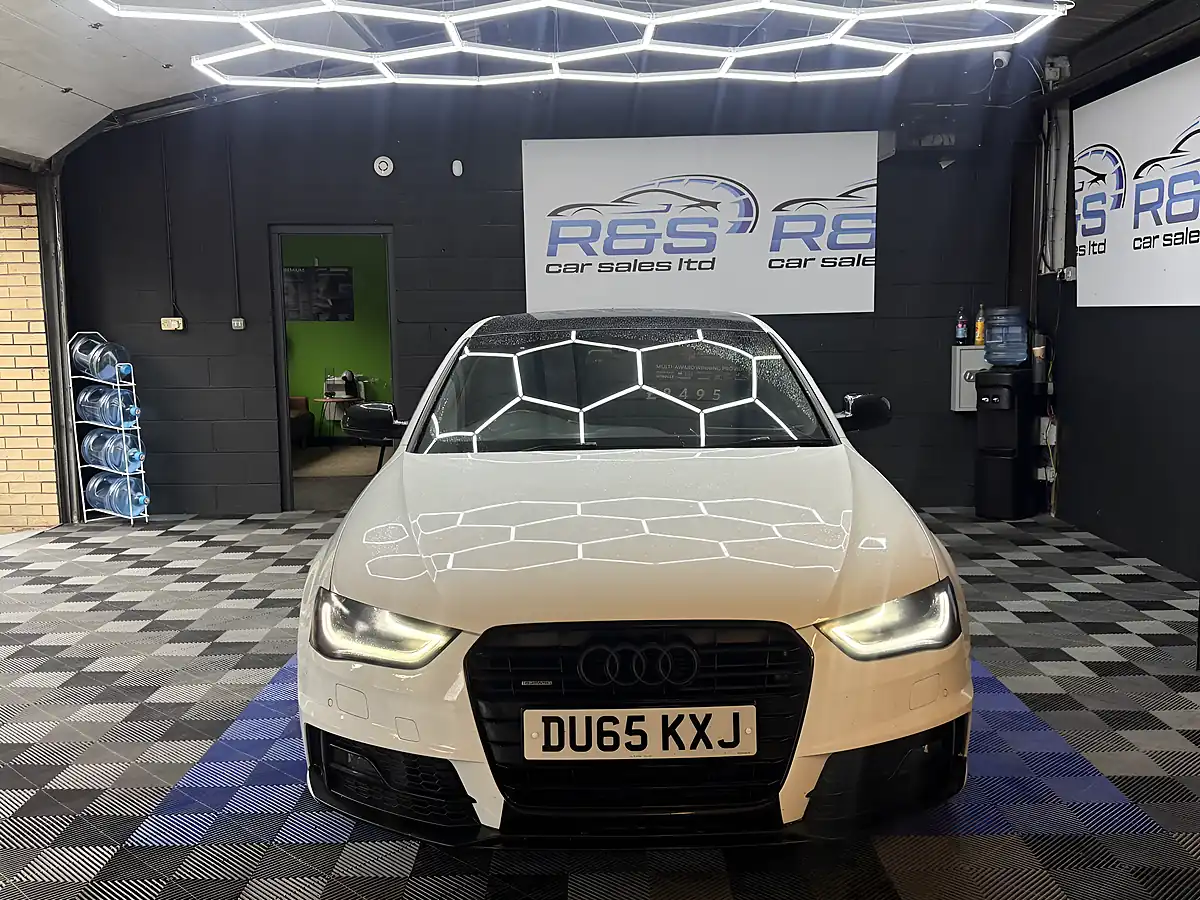 Used 2015 Audi A4 S Line Black Edition White - Interior and Exterior details 2