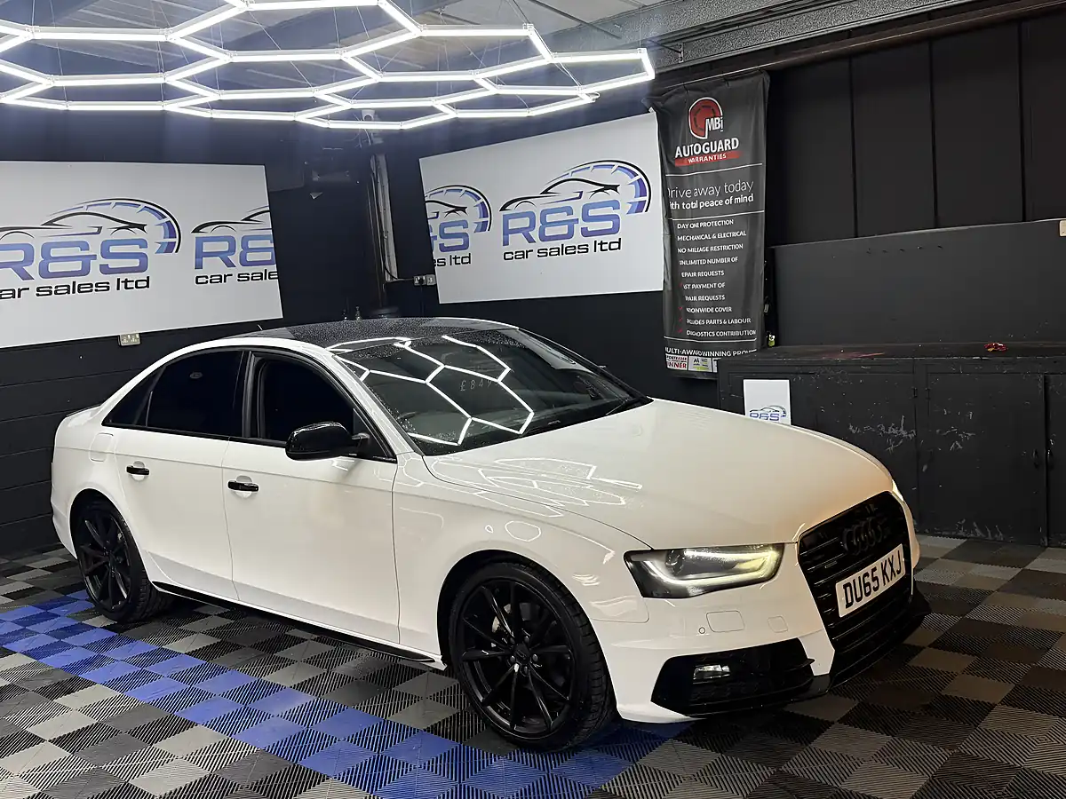 Used 2015 Audi A4 S Line Black Edition White - Interior and Exterior details 3