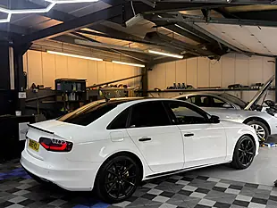 Used 2015 Audi A4 S Line Black Edition White - Interior and Exterior details 4