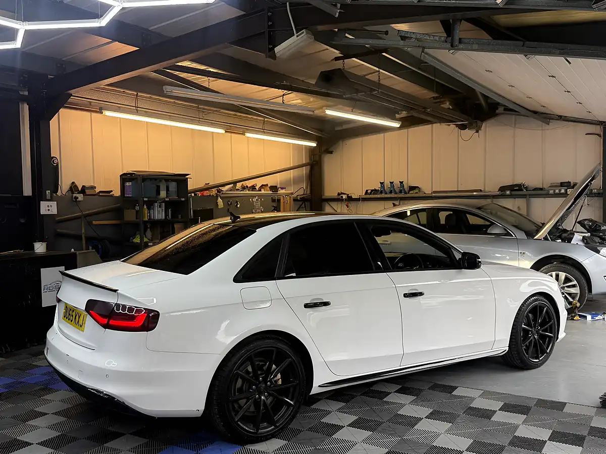 Used 2015 Audi A4 S Line Black Edition White - Interior and Exterior details 4
