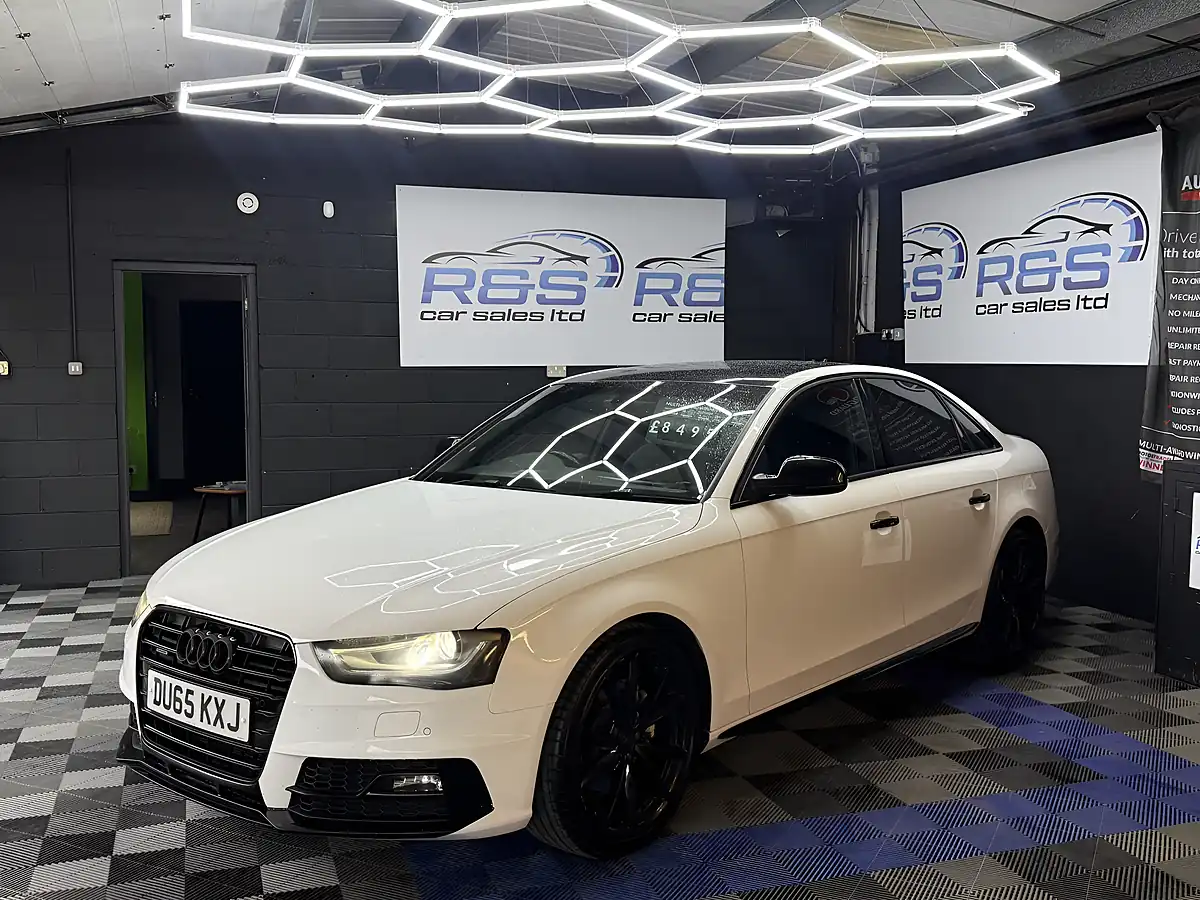 Used 2015 Audi A4 S Line Black Edition White - Interior and Exterior details 5