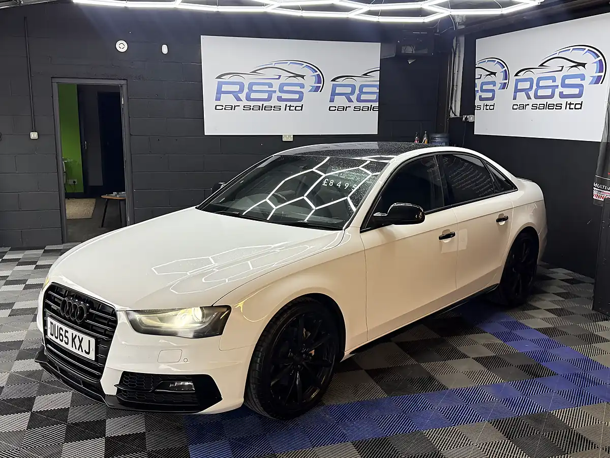 Used 2015 Audi A4 S Line Black Edition White - Interior and Exterior details 6