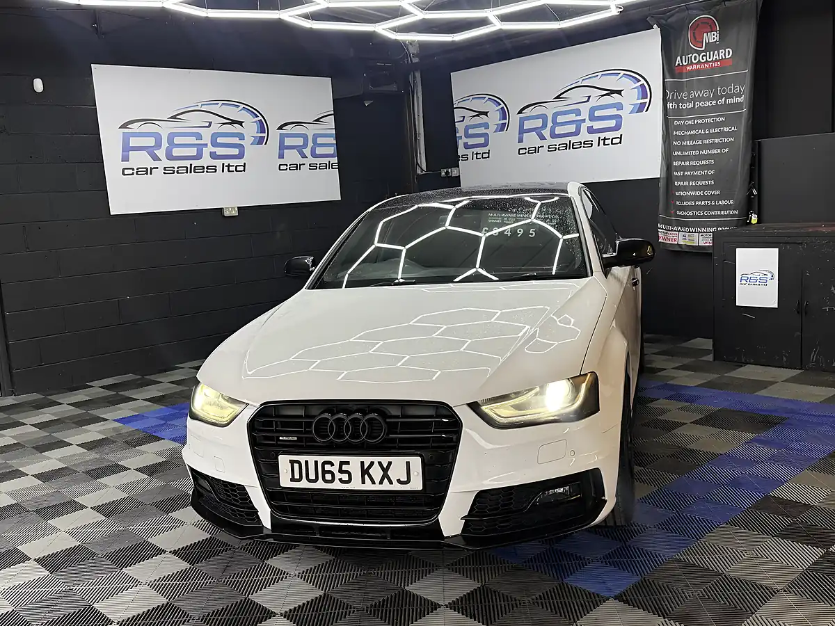 Used 2015 Audi A4 S Line Black Edition White - Interior and Exterior details 7