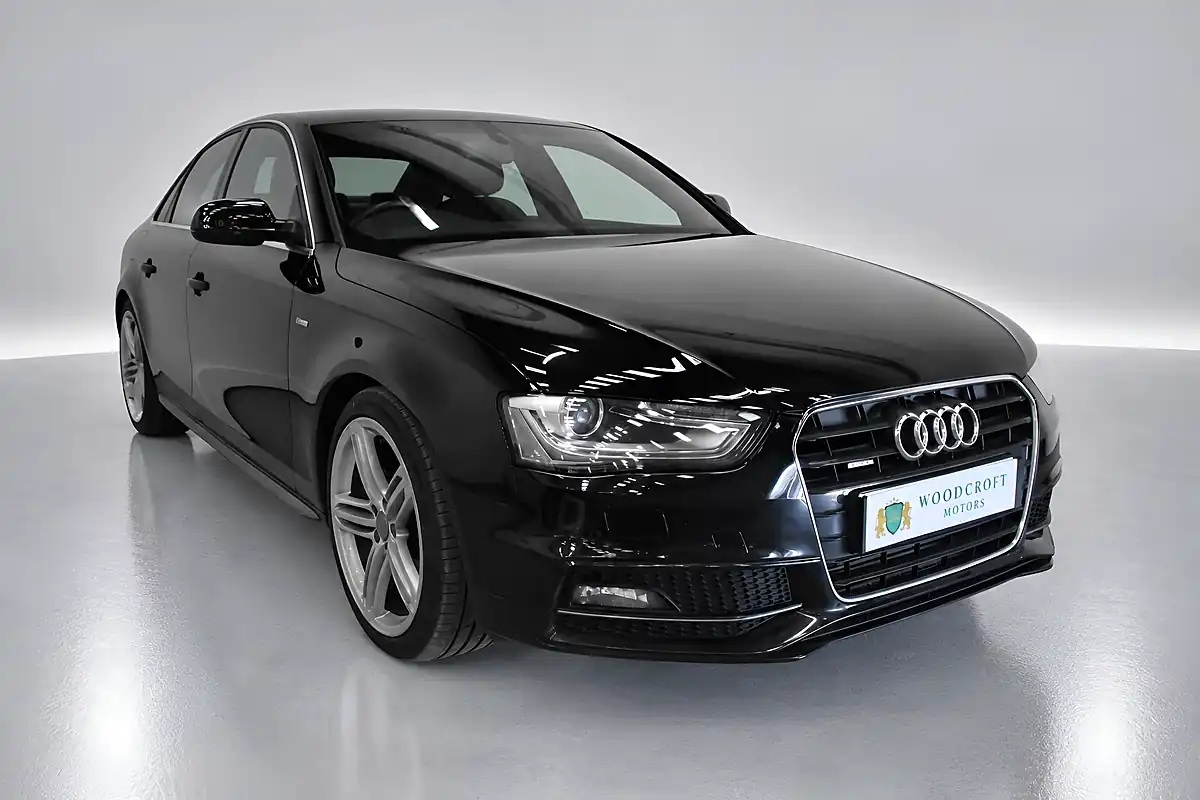 Used 2015 Audi A4 S Line Black - Front View