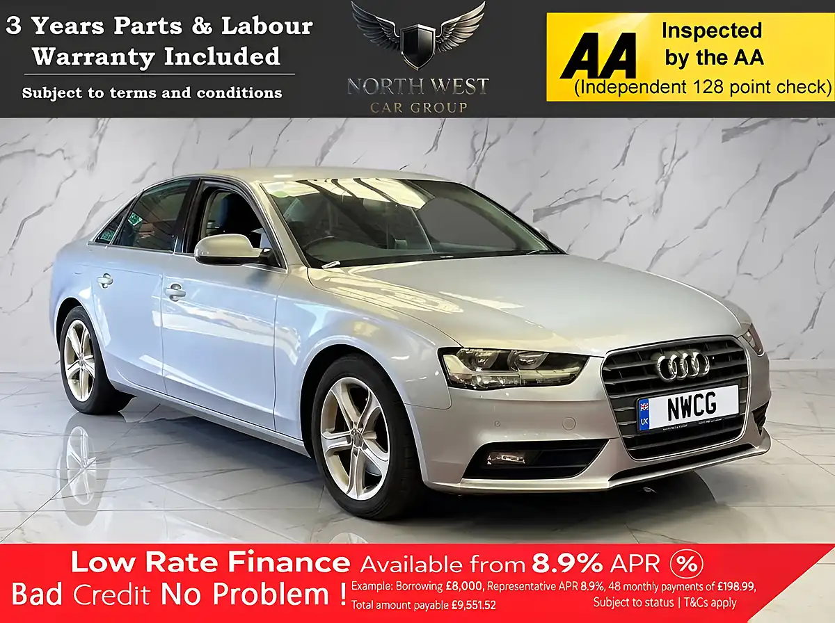 Used 2015 Audi A4 Se Technik Silver - Front View