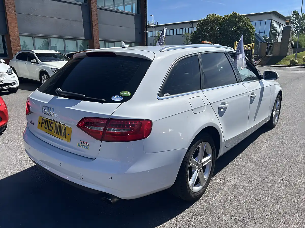 Used 2015 Audi A4 White - Interior and Exterior details 12