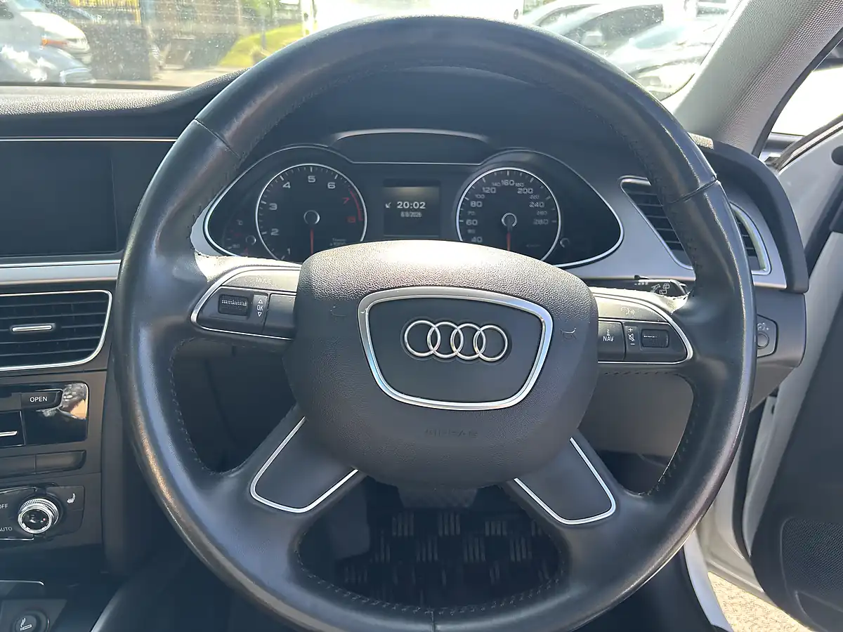 Used 2015 Audi A4 White - Interior and Exterior details 4