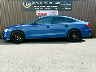 Used 2015 Audi A5 Black Edition Plus Blue - Interior and Exterior details 4