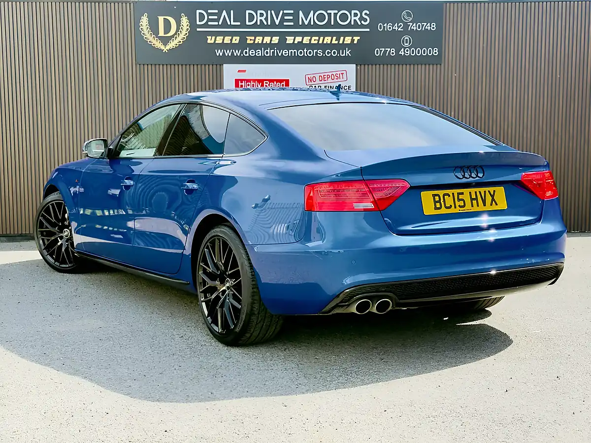 Used 2015 Audi A5 Black Edition Plus Blue - Interior and Exterior details 5