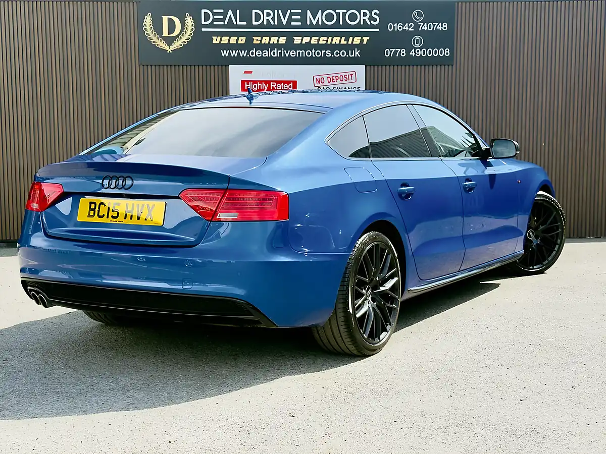 Used 2015 Audi A5 Black Edition Plus Blue - Interior and Exterior details 7