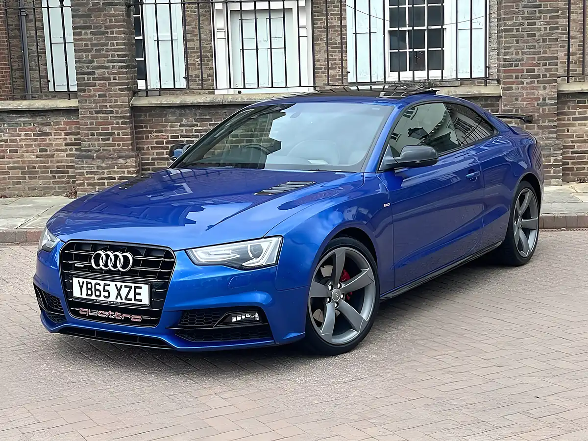 Used 2015 Audi A5 Black Edition Plus Blue - Interior and Exterior details 4