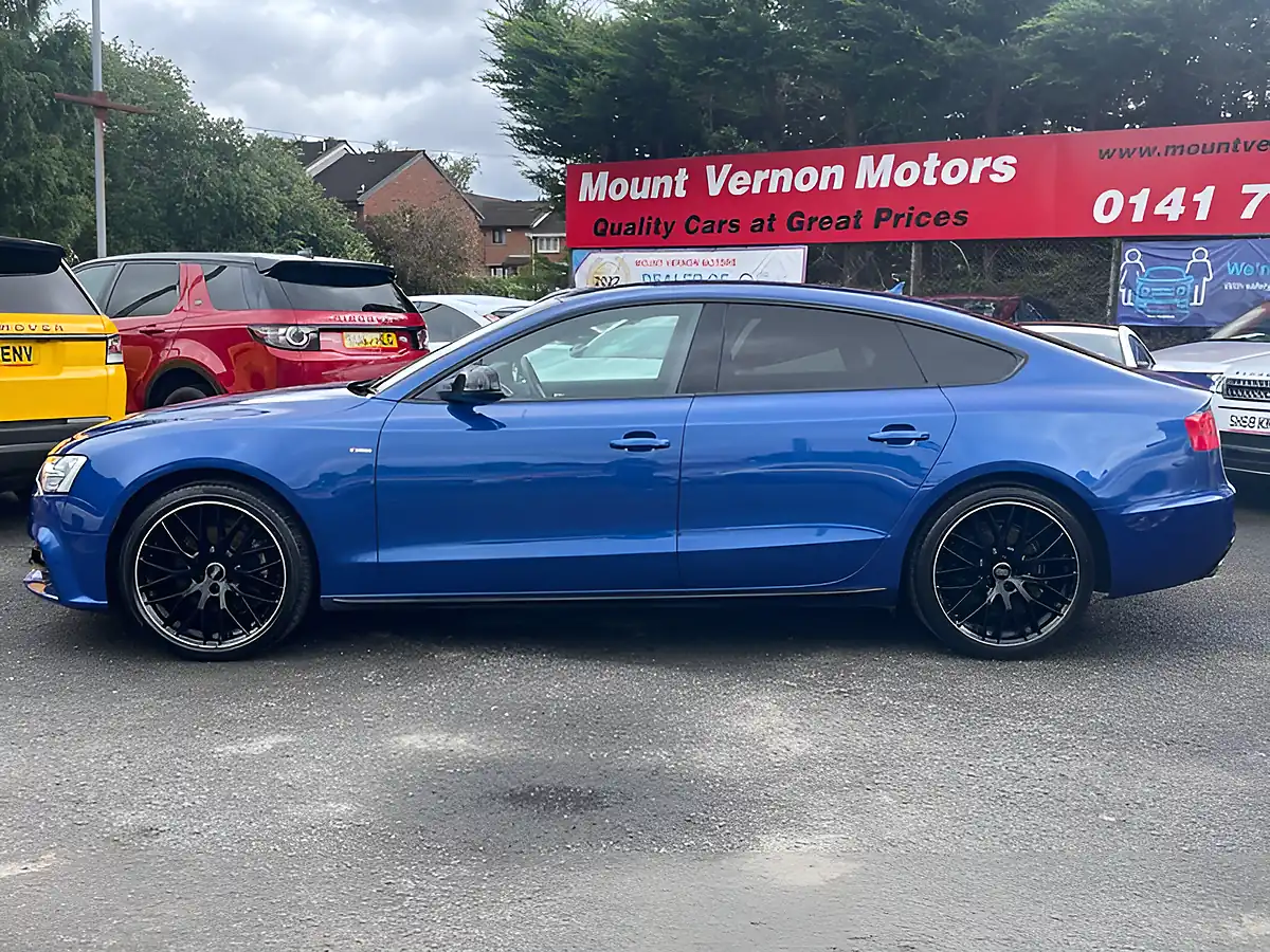 Used 2015 Audi A5 Black Edition Plus Blue - Interior and Exterior details 4