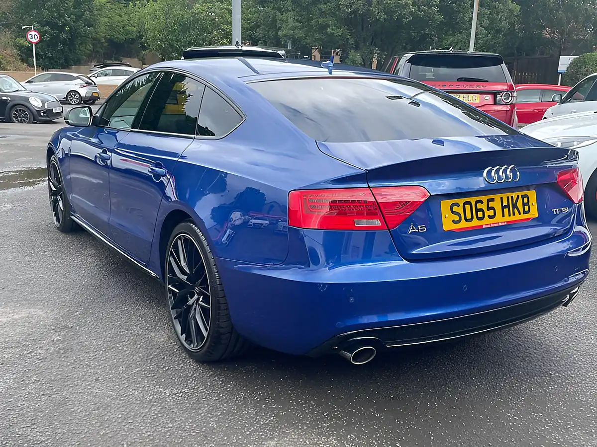 Used 2015 Audi A5 Black Edition Plus Blue - Interior and Exterior details 6