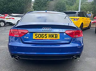 Used 2015 Audi A5 Black Edition Plus Blue - Interior and Exterior details 7