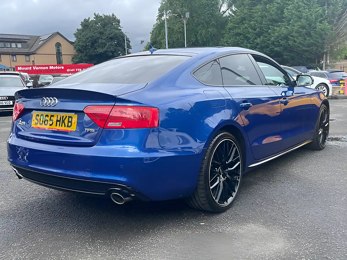 Used 2015 Audi A5 Black Edition Plus Blue - Interior and Exterior details 8