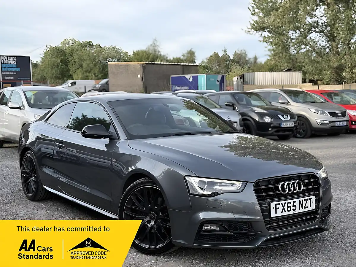 Used 2015 Audi A5 Black Edition Plus Grey - Front View