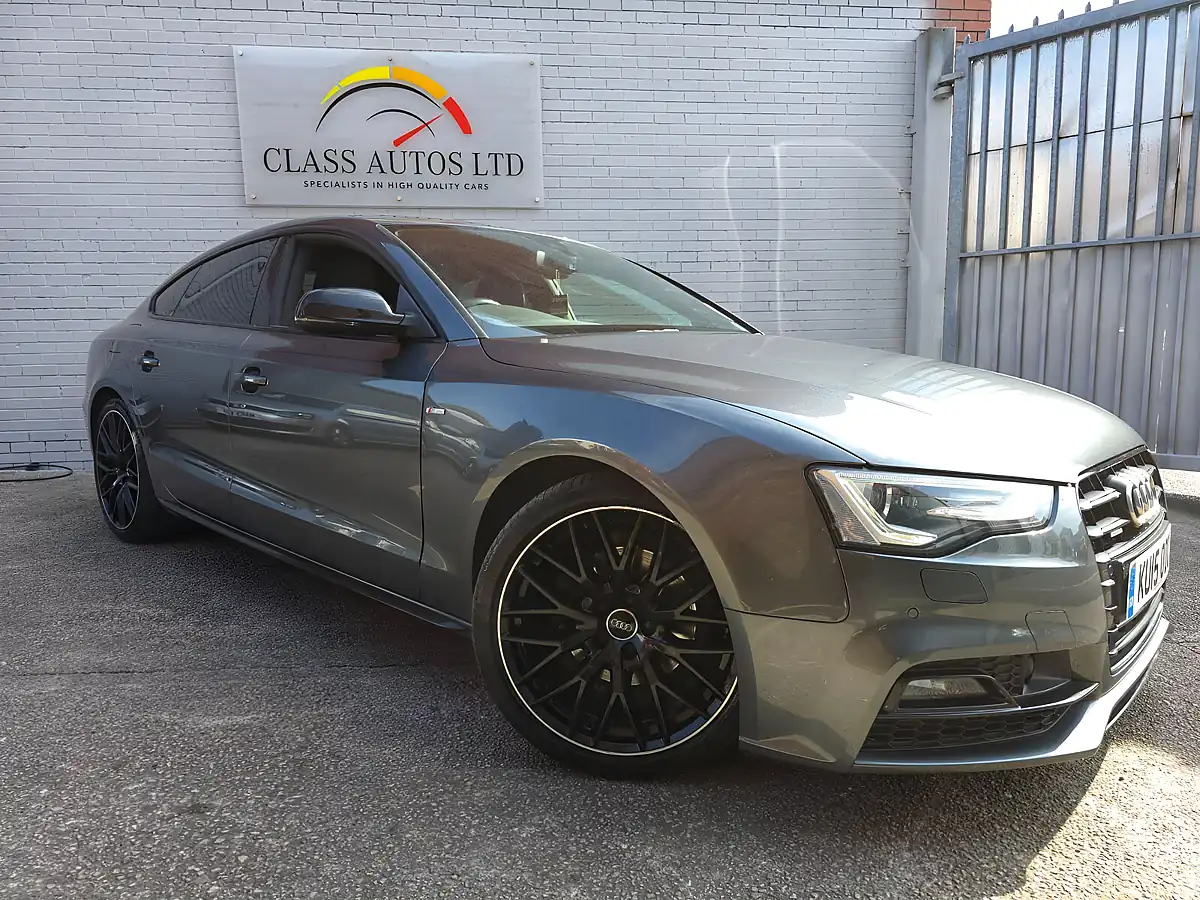 Used 2015 Audi A5 Black Edition Plus Grey - Front View