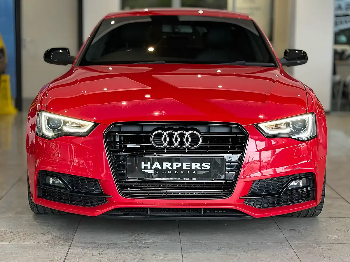 Used 2015 Audi A5 Black Edition Plus Red - Interior and Exterior details 2