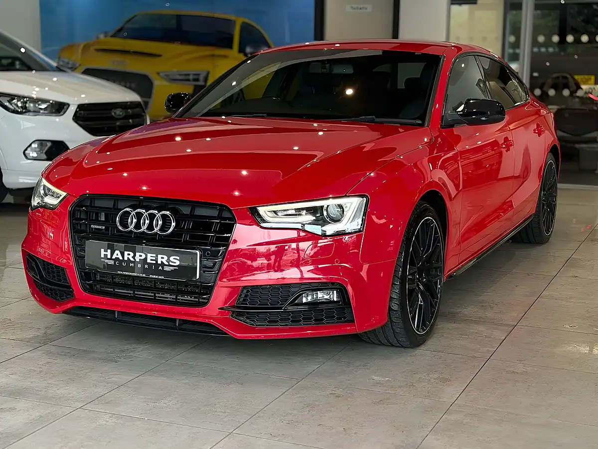 Used 2015 Audi A5 Black Edition Plus Red - Interior and Exterior details 3