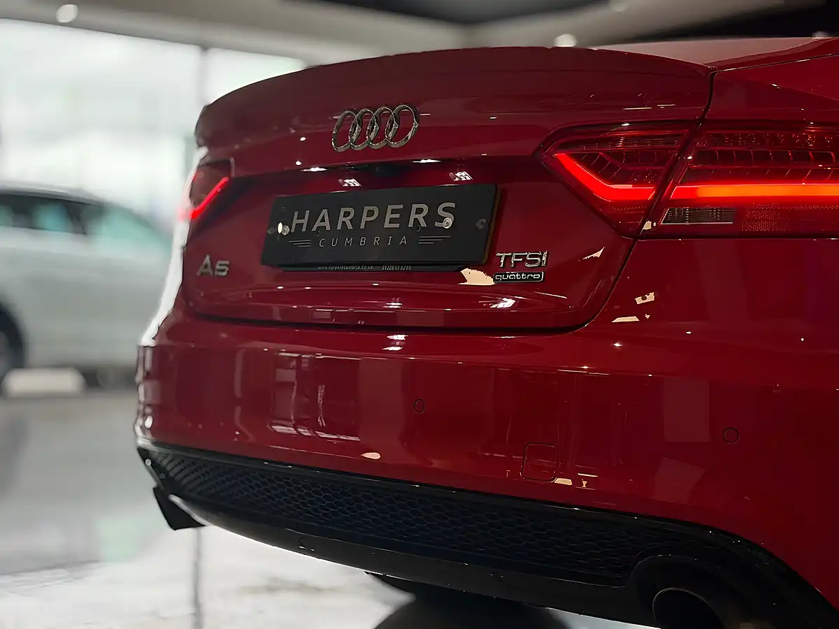 Used 2015 Audi A5 Black Edition Plus Red - Interior and Exterior details 9