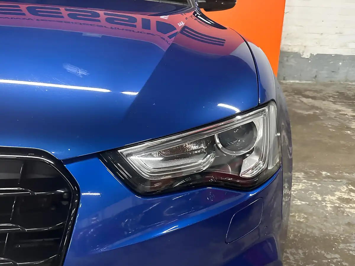 Used 2015 Audi A5 Black Edition Plus Sportback Blue - Interior and Exterior details 10