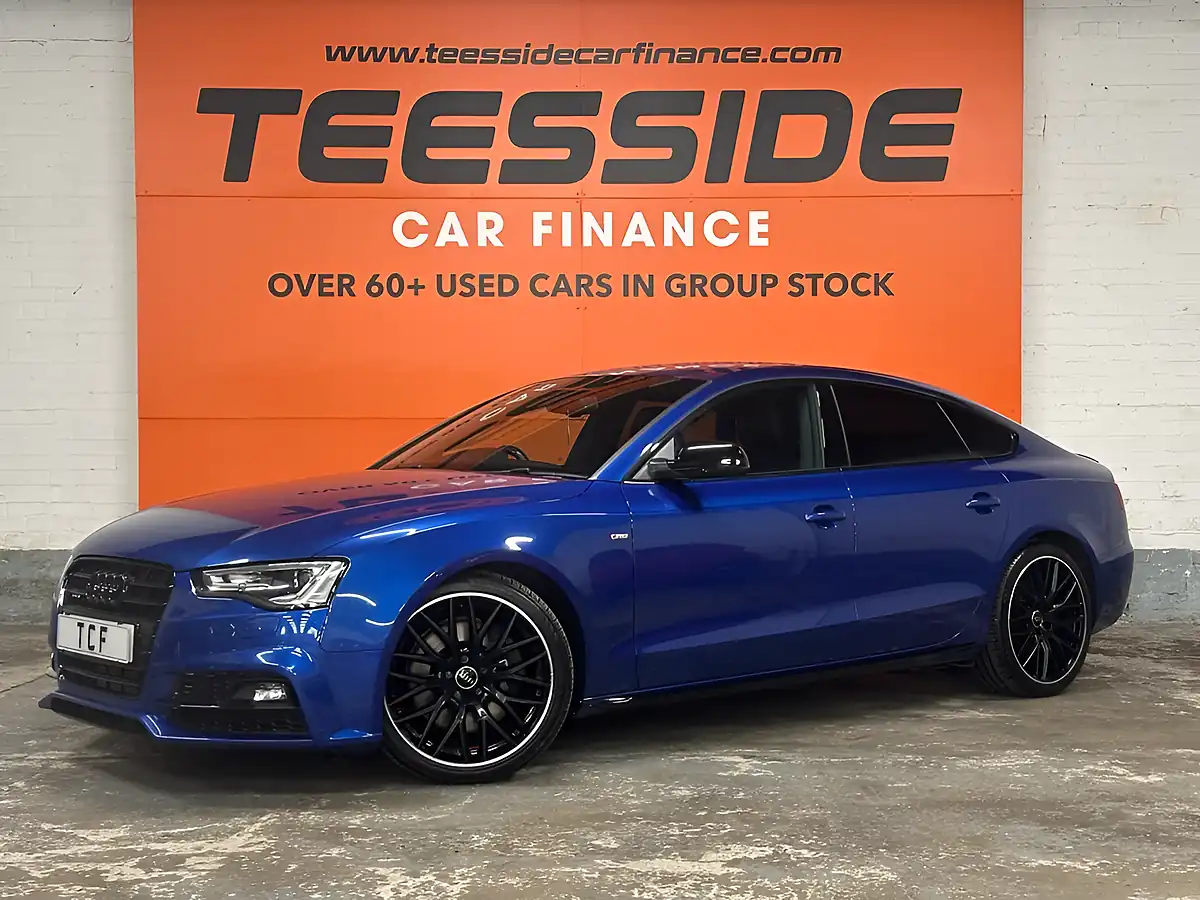 Used 2015 Audi A5 Black Edition Plus Sportback Blue - Interior and Exterior details 14