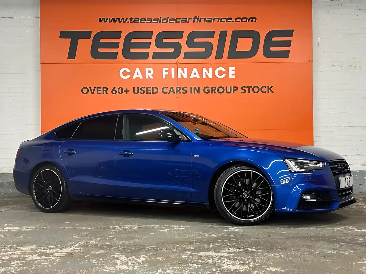 Used 2015 Audi A5 Black Edition Plus Sportback Blue - Interior and Exterior details 2