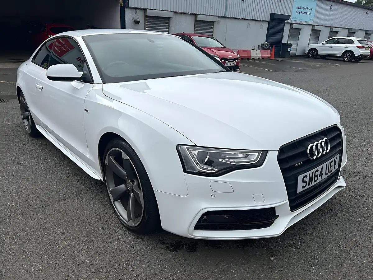 Used 2015 Audi A5 Black Edition White - Interior and Exterior details 3