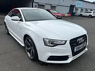 Used 2015 Audi A5 Black Edition White - Interior and Exterior details 5