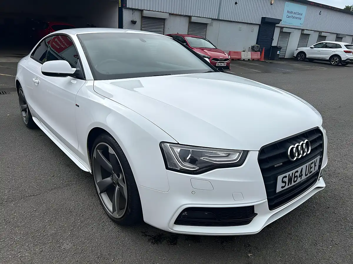 Used 2015 Audi A5 Black Edition White - Interior and Exterior details 5