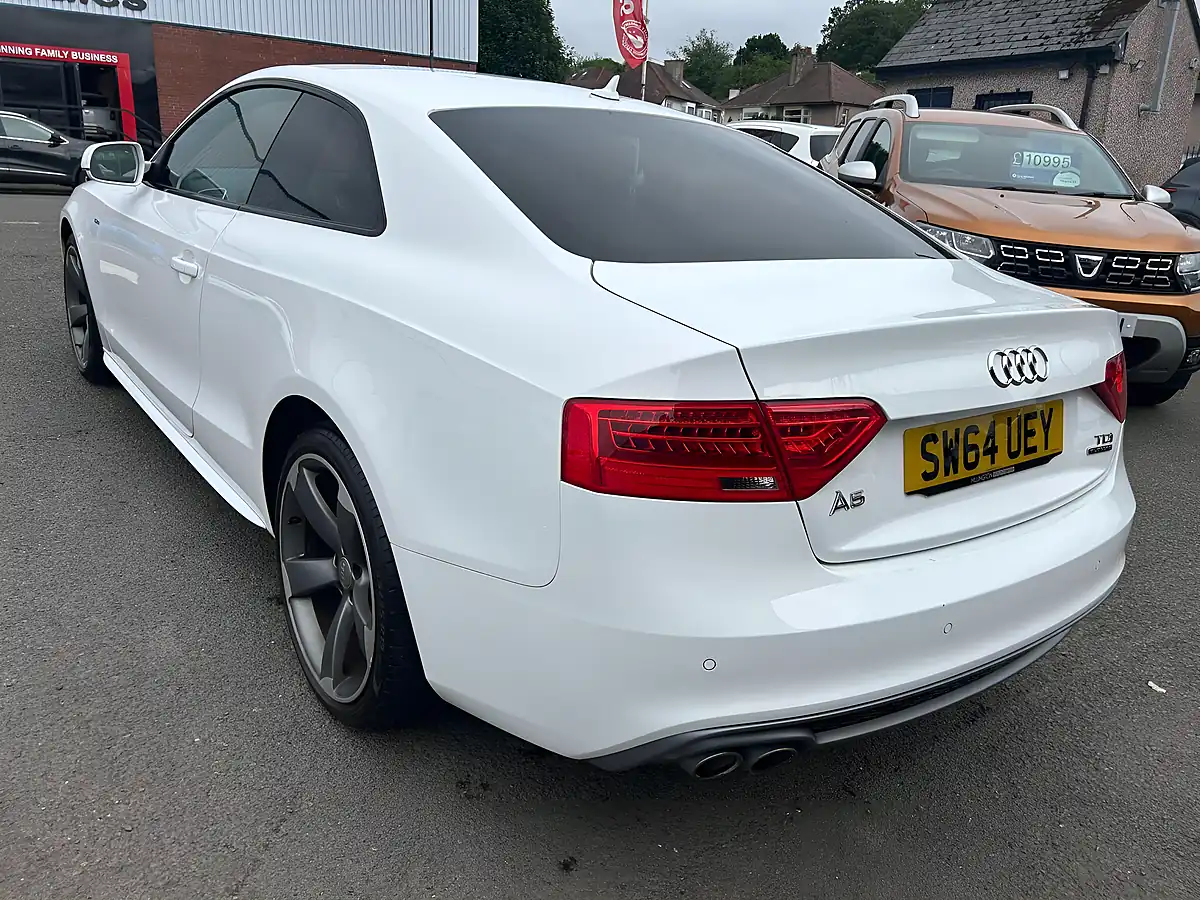 Used 2015 Audi A5 Black Edition White - Interior and Exterior details 8