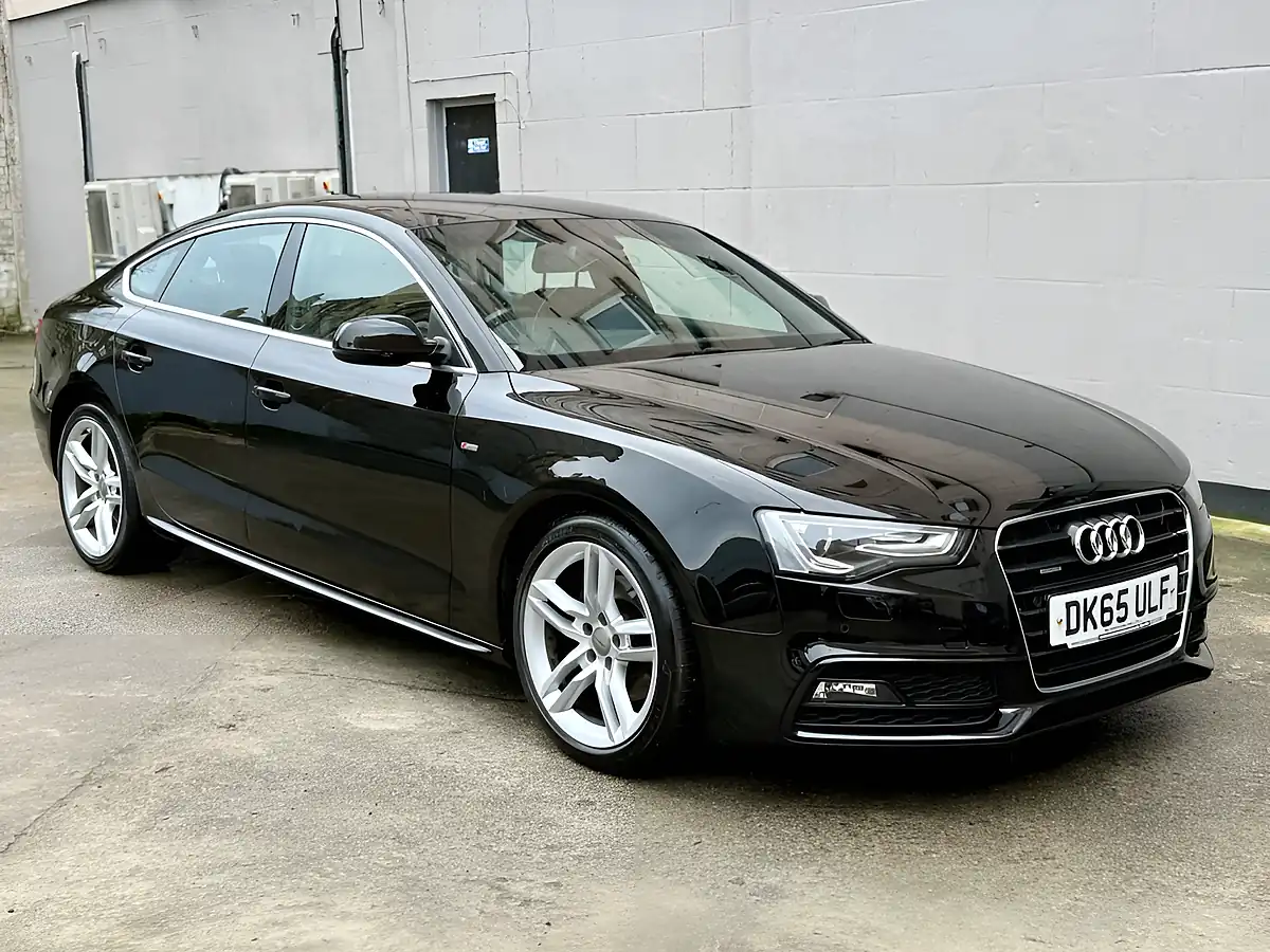 Used 2015 Audi A5 S Line Black - Front View