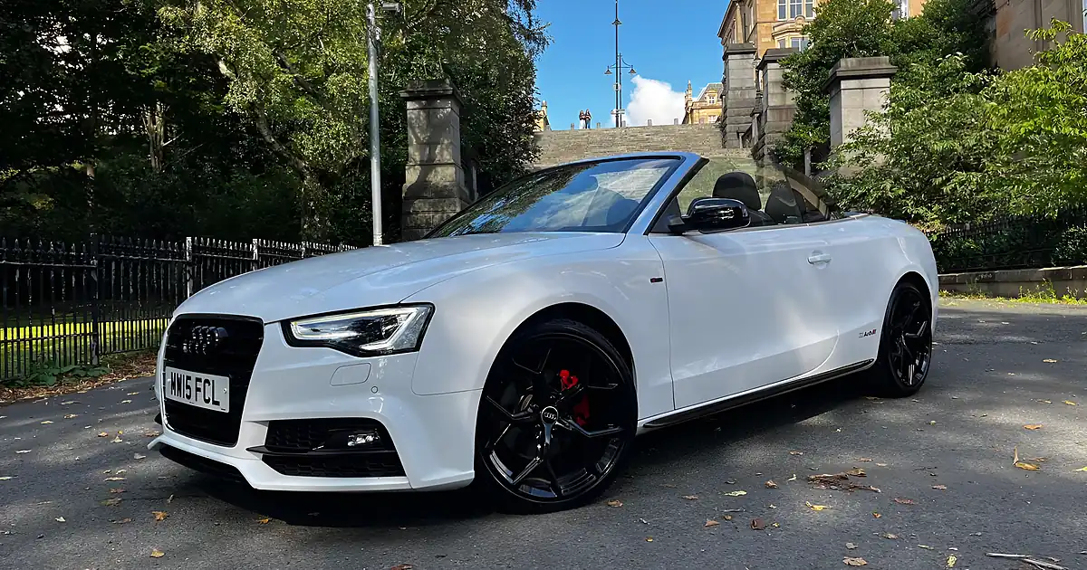 Used 2015 Audi A5 S Line Special Edition+ White - Front View