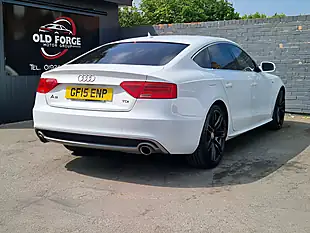 Used 2015 Audi A5 S Line Sportback White - Interior and Exterior details 13