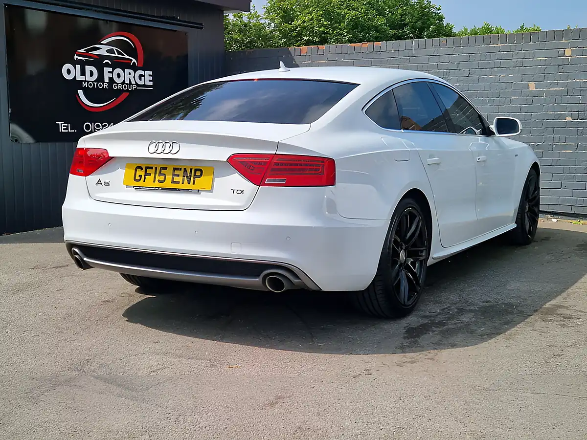 Used 2015 Audi A5 S Line Sportback White - Interior and Exterior details 13