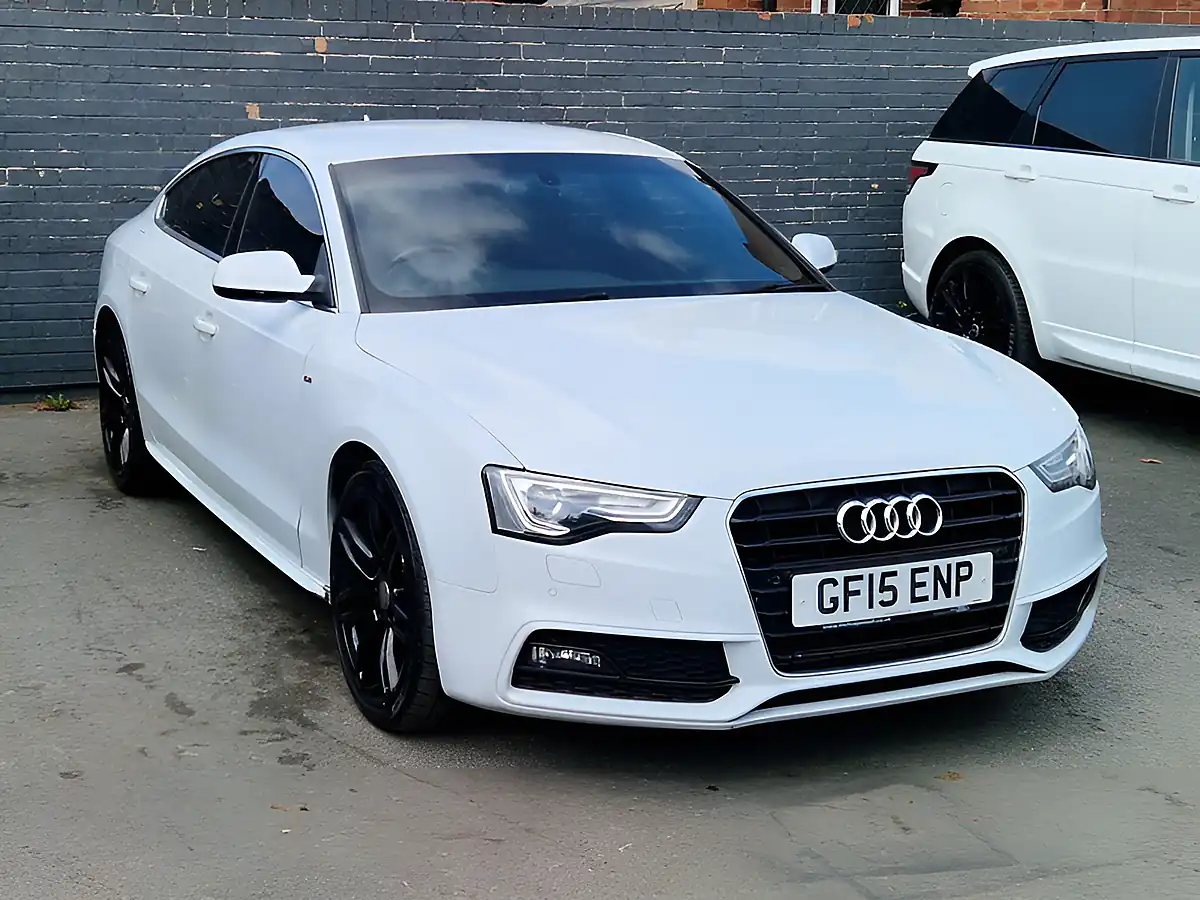Used 2015 Audi A5 S Line Sportback White - Interior and Exterior details 3