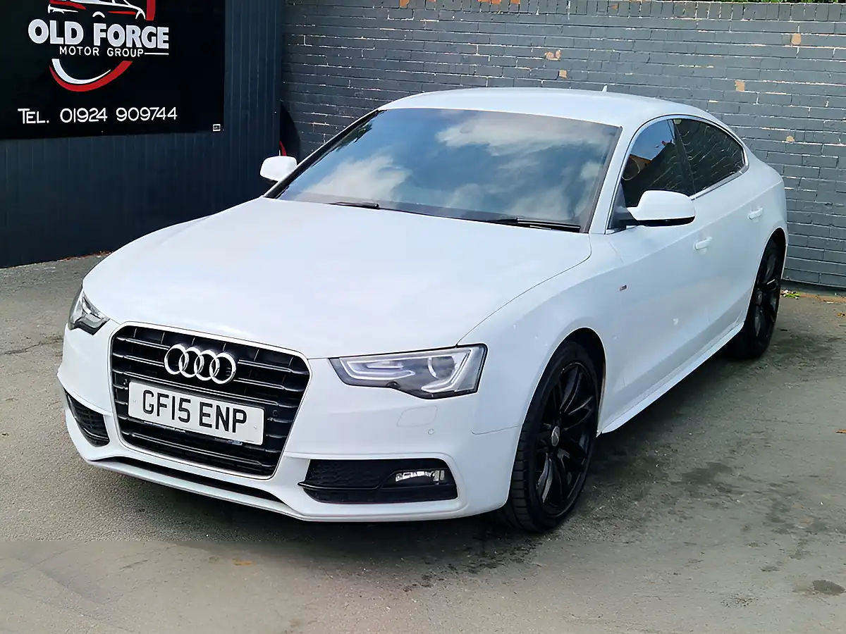 Used 2015 Audi A5 S Line Sportback White - Interior and Exterior details 5
