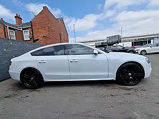 Used 2015 Audi A5 S Line Sportback White - Interior and Exterior details 7