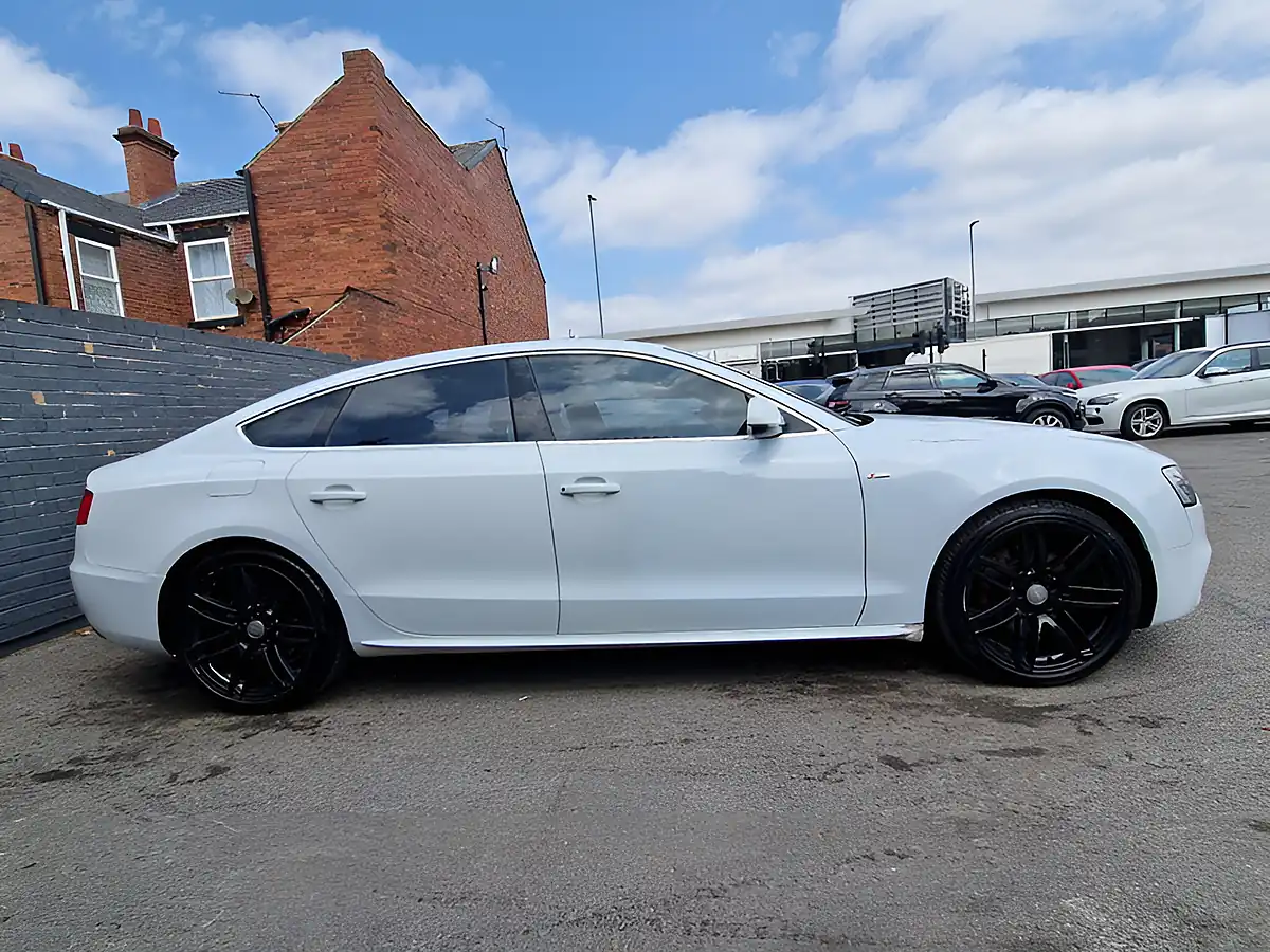 Used 2015 Audi A5 S Line Sportback White - Interior and Exterior details 7