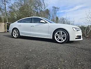 Used 2015 Audi A5 S Line White - Interior and Exterior details 10