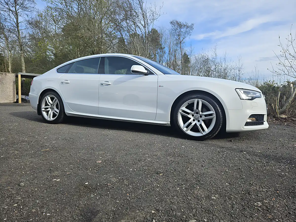 Used 2015 Audi A5 S Line White - Interior and Exterior details 10
