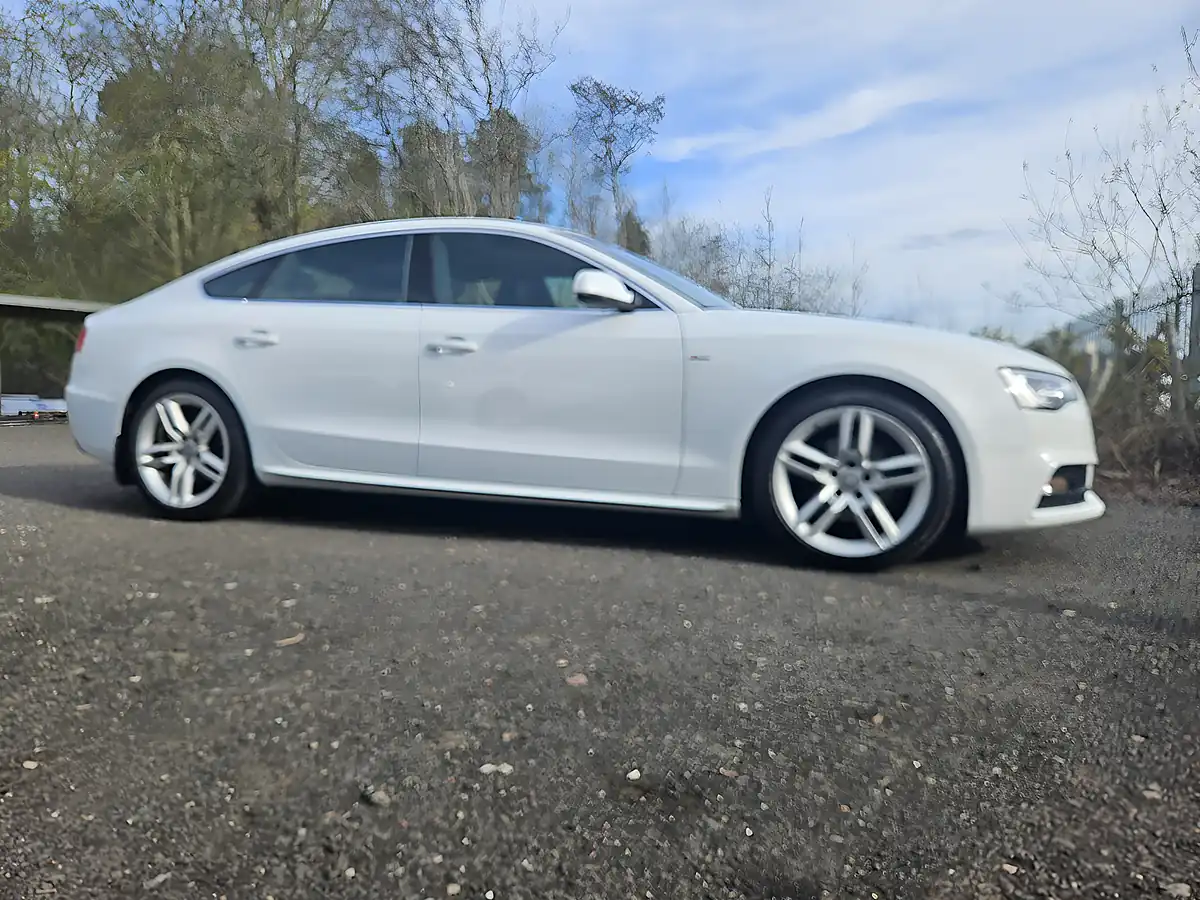 Used 2015 Audi A5 S Line White - Interior and Exterior details 11
